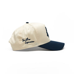 Navy/Natural H Cap
