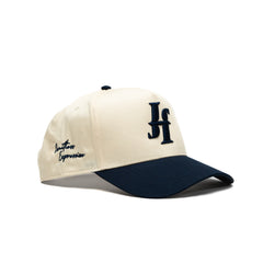 Navy/Natural H Cap